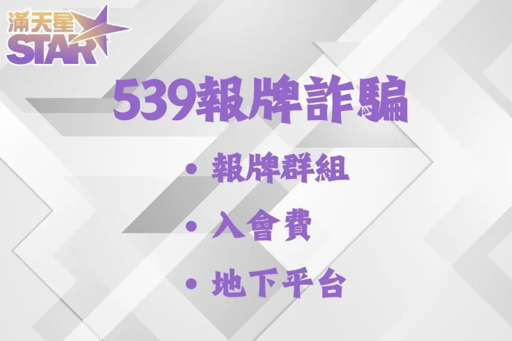 539報牌